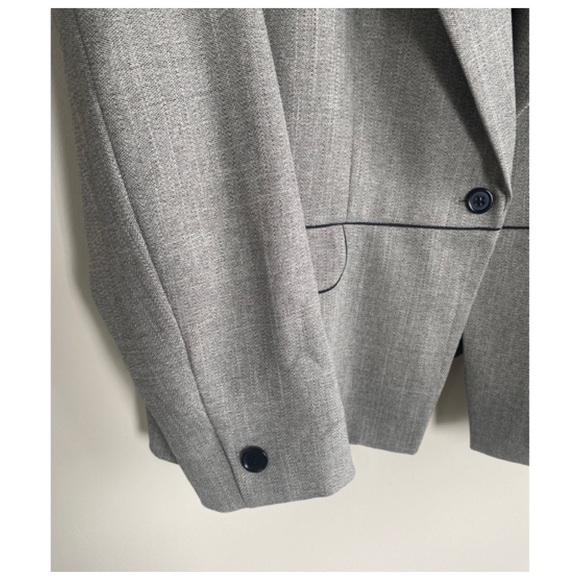 BLACKER woman’s blazer jacket gray size 18 - Picture 2 of 10